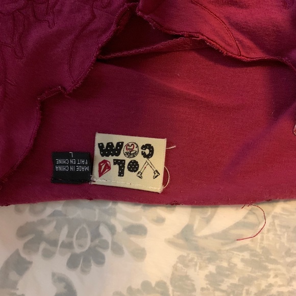 Volcom tank - fuchsia size large - Picture 3 of 3